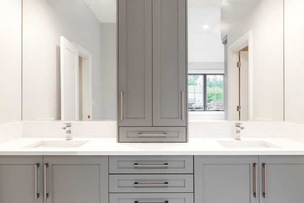 Bathroom Cabinet Refacing in Albany