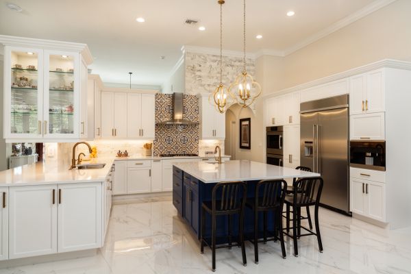 Kitchen Island Construction in Albany