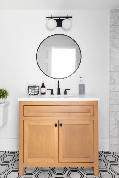 Custom Vanity Installation in Albany